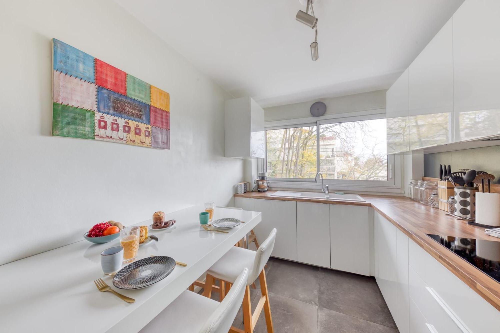 Grand Appartement Spacieux - Proche Paris Sèvres Extérieur photo